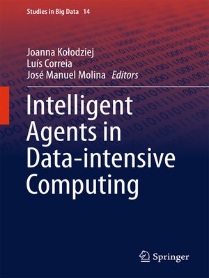 cover image of Intelligent Agents in Data-intensive Computing